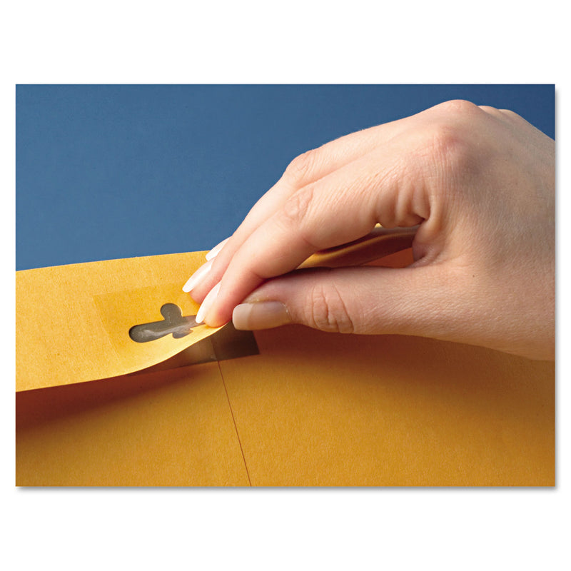 Quality Park Postage Saving ClearClasp Kraft Envelope,