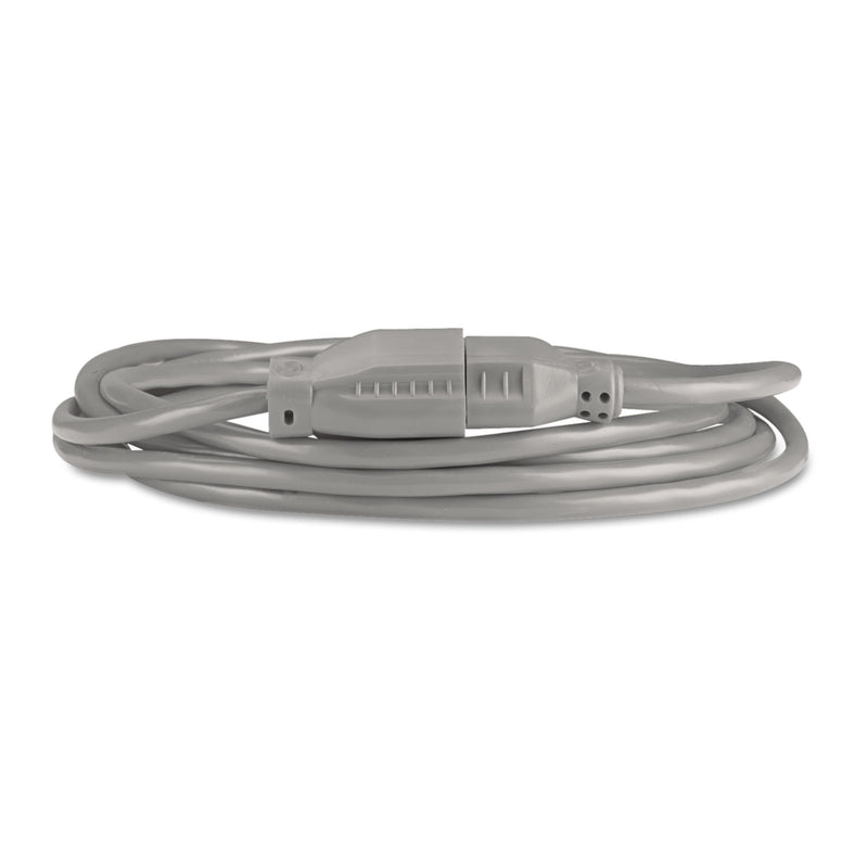 Innovera Indoor Heavy-Duty Extension Cord, 9 ft, 13 A, Gray