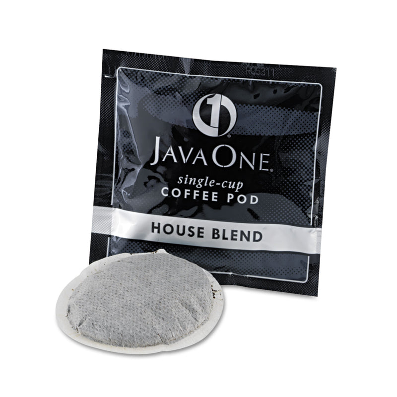 Java One Coffee Pods, House Blend, Single Cup, 14/Box