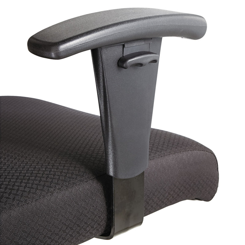 OIF Big/Tall Swivel/Tilt Mid-Back Chair, Supports Up to 450 lb, 19.29" to 23.22" Seat Height, Black