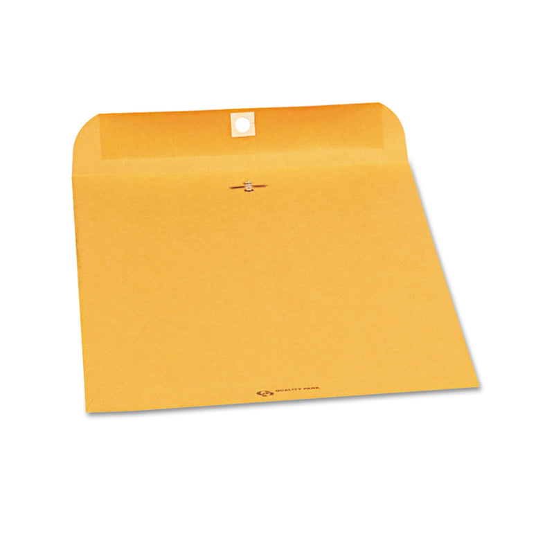 Quality Park Clasp Envelope, 28 lb Bond Weight Kraft,