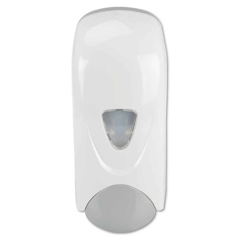 Impact Foam-eeze Bulk Foam Soap Dispenser with Refillable Bottle, 1,000 mL, 4.88 x 4.75 x 11, White/Gray