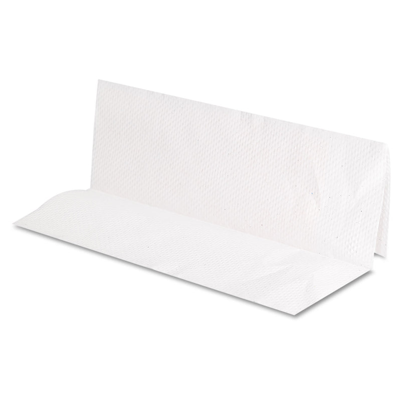 GEN Folded Paper Towels, Multifold, 9 x 9.45, White, 250 Towels/Pack, 16 Packs/Carton