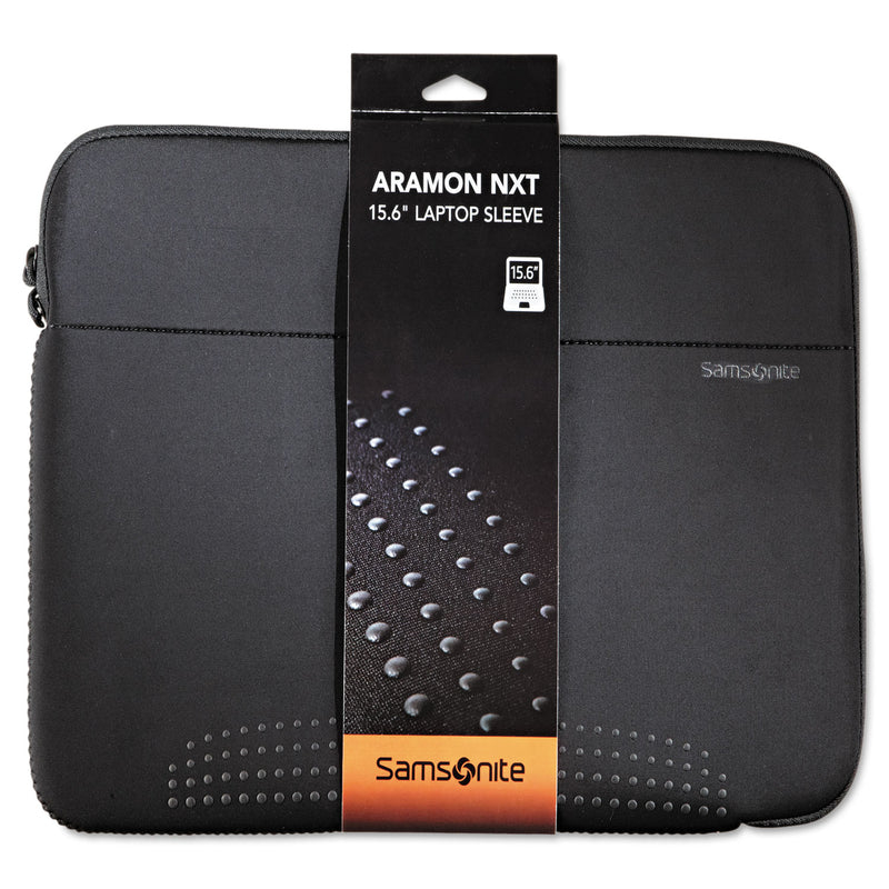 Samsonite Aramon Laptop Sleeve, Fits Devices Up to 15.6", Neoprene, 15.75 x 1 x 10.5, Black