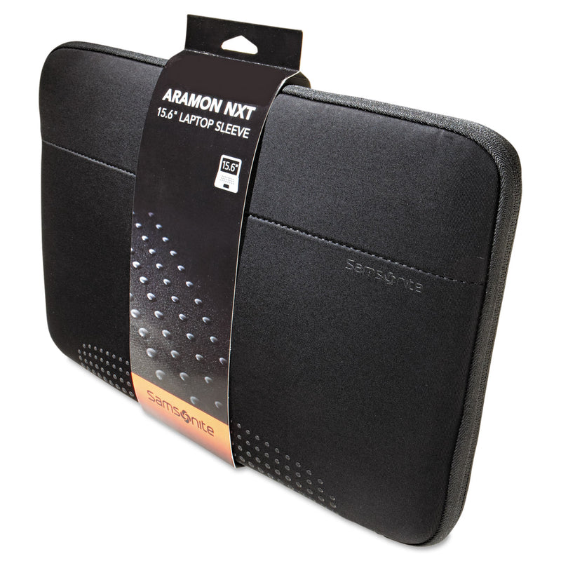 Samsonite Aramon Laptop Sleeve, Fits Devices Up to 15.6", Neoprene, 15.75 x 1 x 10.5, Black