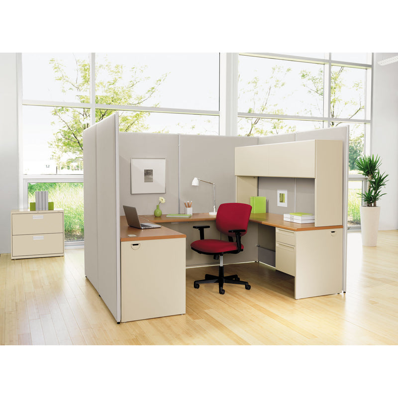 HON Verse Office Panel, 48w x 72h, Gray