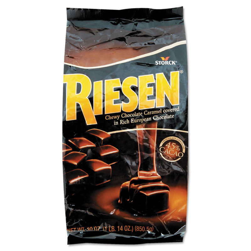 Riesen Chocolate Caramel Candies, 30 oz Bag