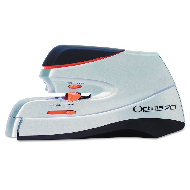 Swingline Optima 60 Electric Stapler, 60-Sheet Capacity, Black/Silver