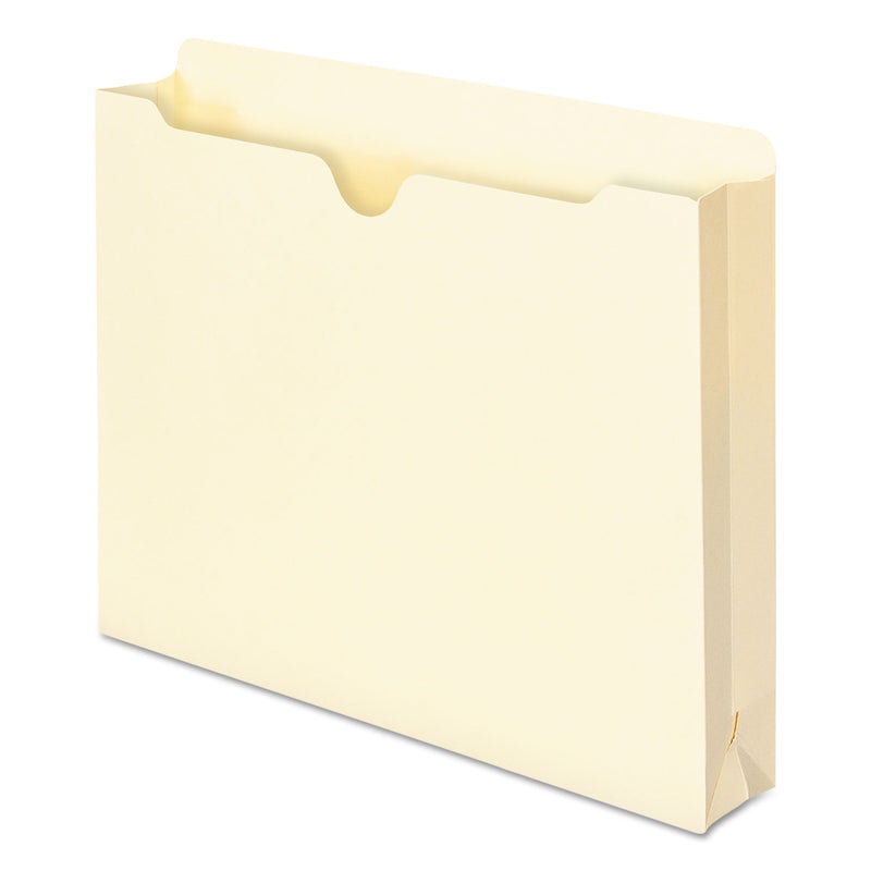 Smead Manila File Jackets, 1-Ply Straight Tab, Letter Size, Manila, 50/Box