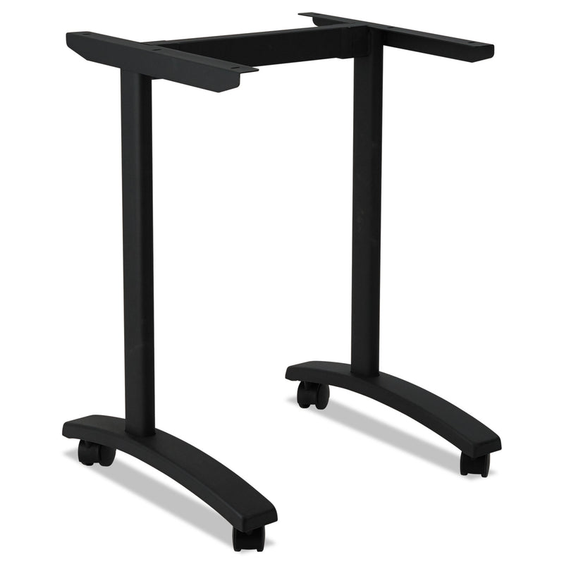 Alera Valencia Series Training Table T-Leg Base, 24.5w x 19.75d x 28.5h, Black