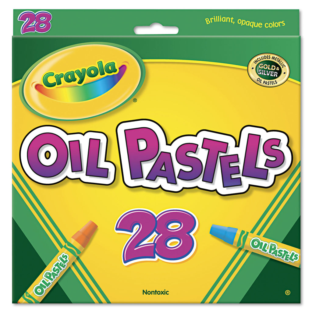 Crayola Oil Pastels - 28 oil pastel sticks