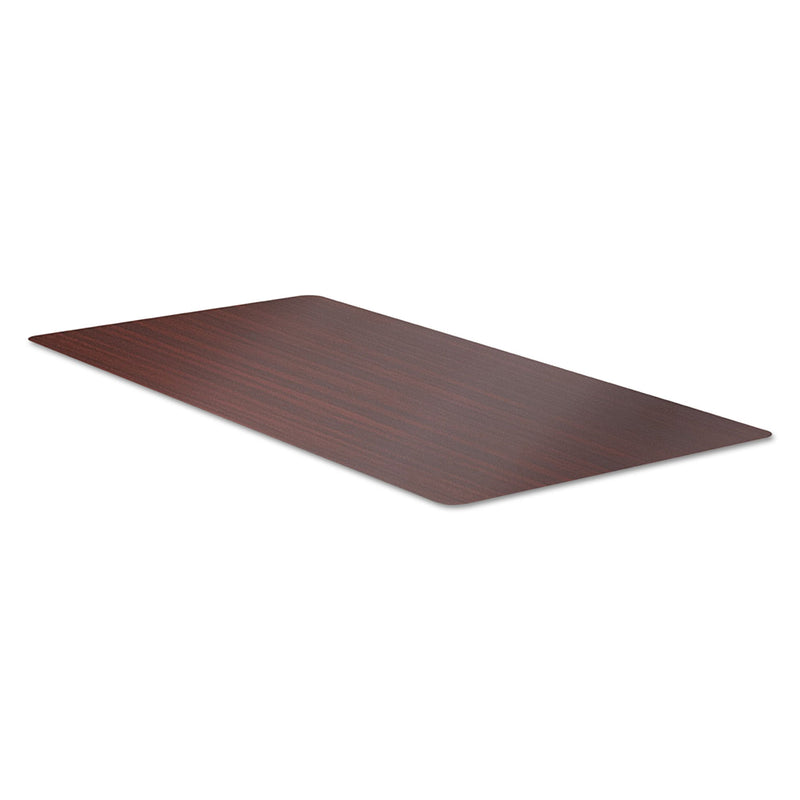 Iceberg OfficeWorks Commercial Wood-Laminate Folding Table, Rectangular Top, 60w x 30w x 29h, Mahogany