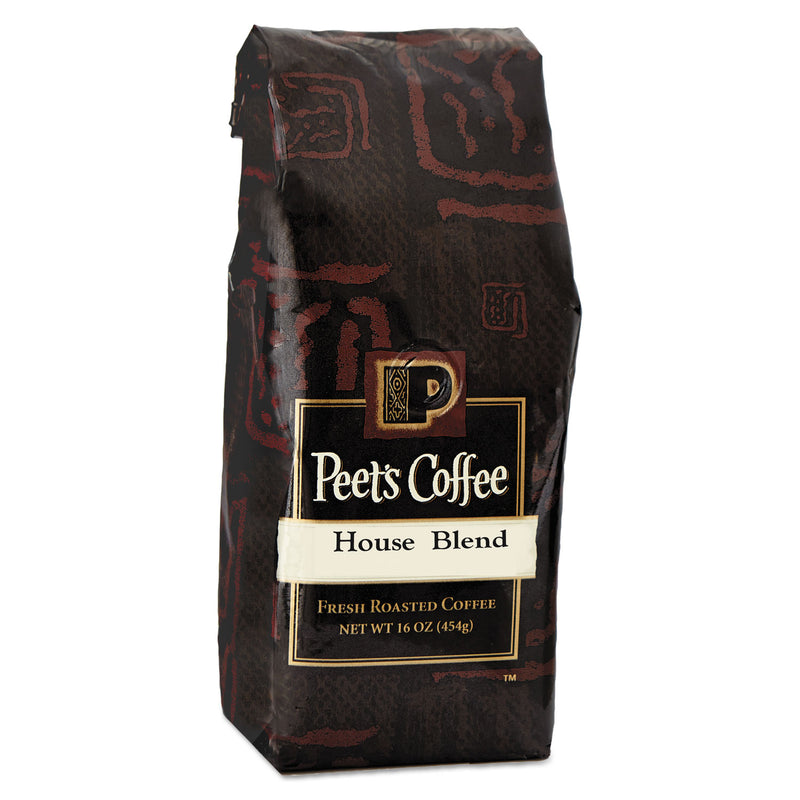 Peet's Coffee & Tea Bulk Coffee, House Blend, Ground, 1 lb Bag