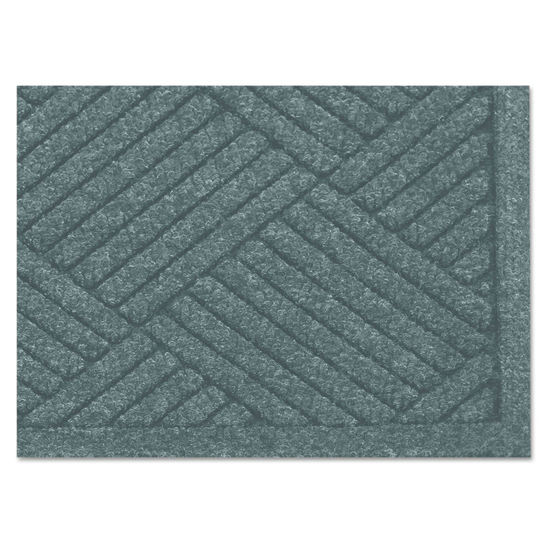 Guardian EcoGuard Diamond Floor Mat, Single Fan, 48 x 96, Charcoal