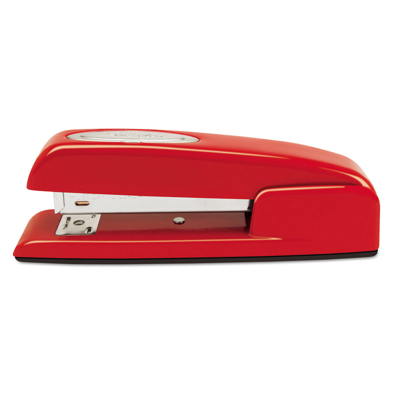 Swingline 747 Business Full Strip Desk Stapler, 25-Sheet Capacity, Rio Red