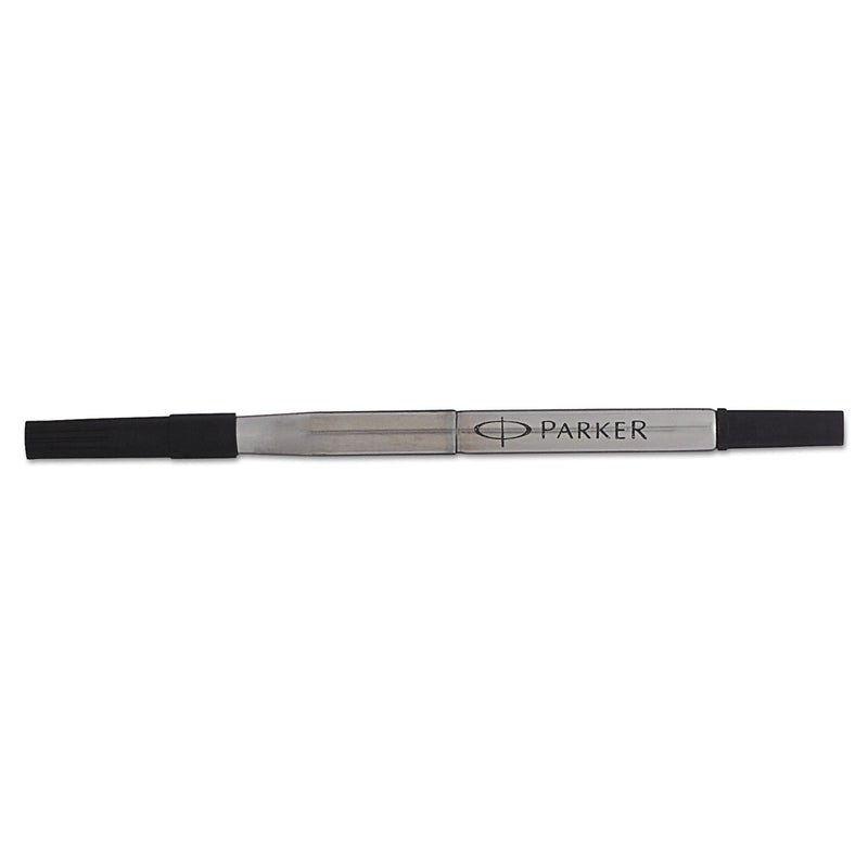 Parker Refill for Parker Roller Ball Pens, Fine Conical Tip, Black Ink