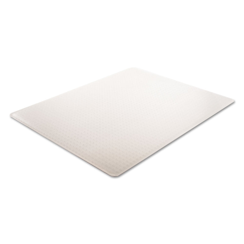 deflecto RollaMat Frequent Use Chair Mat, Medium Pile Carpet, Flat, 46 x 60, Rectangle, Clear