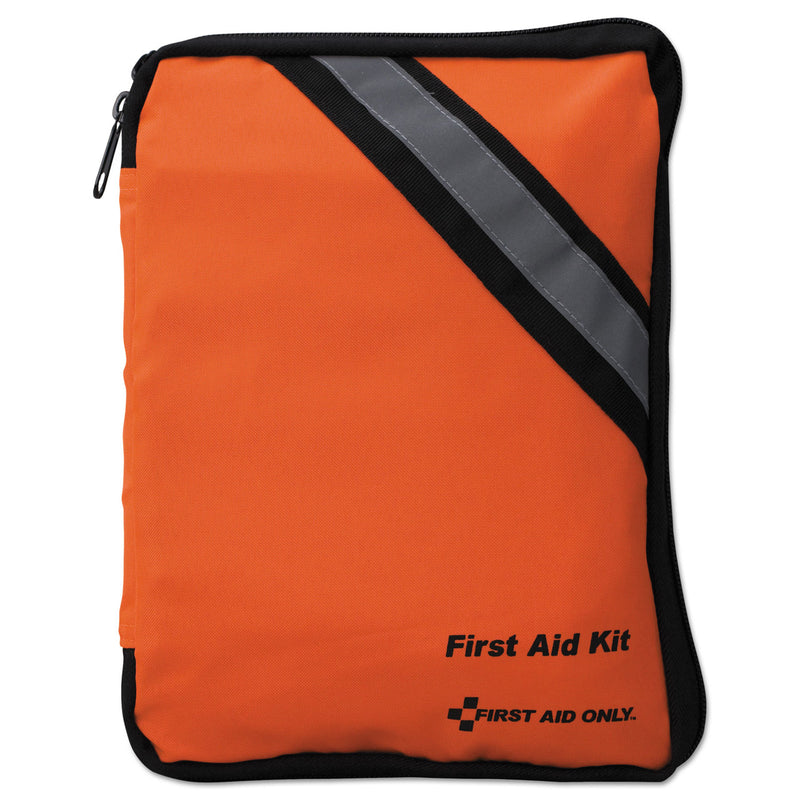 First Aid Only Outdoor Softsided First Aid Kit for 10 People, 205 Pieces, Fabric Case