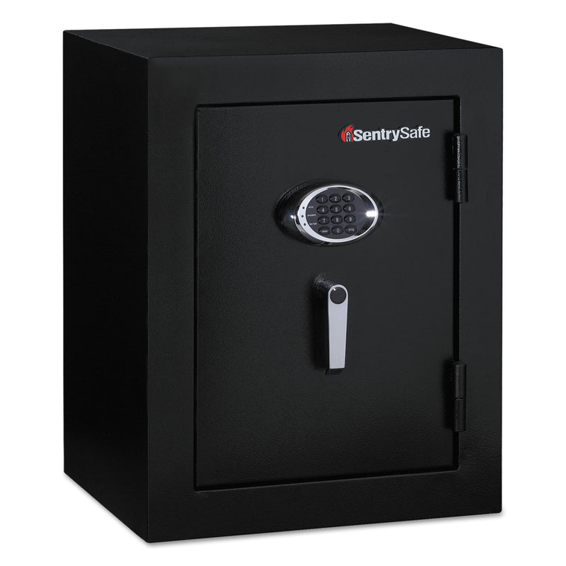 Sentry Executive Fire-Safe, 3.4 cu ft, 21.75w x 19d x 27.75h, Black