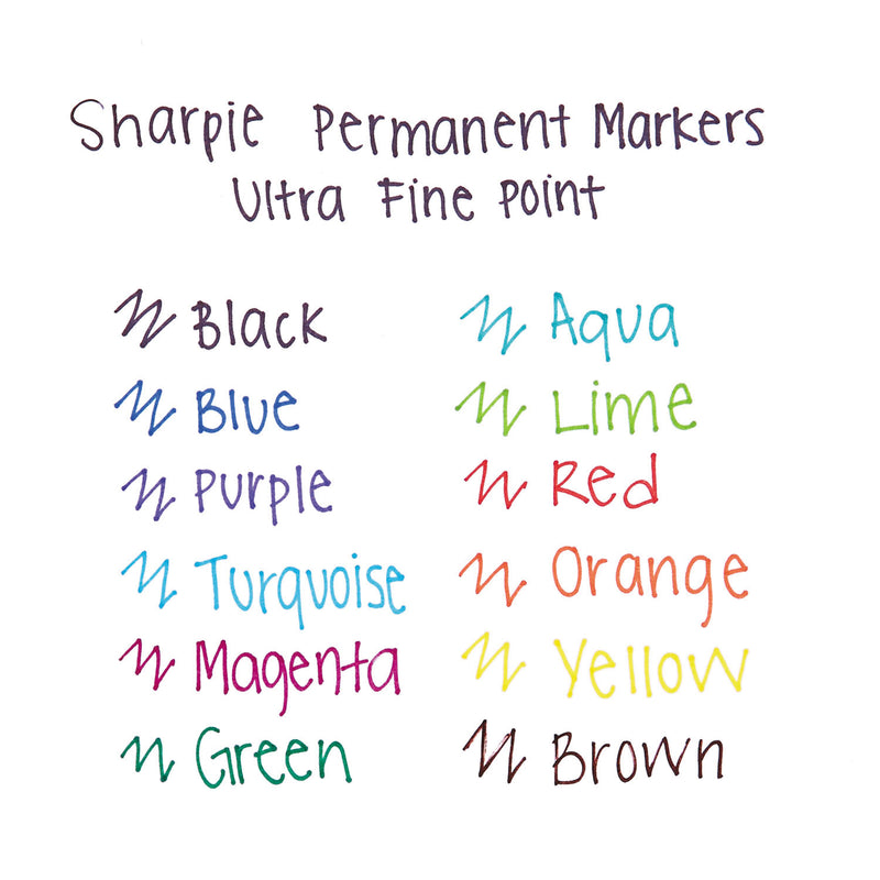 Sharpie Retractable Permanent Marker, Extra-Fine Needle Tip, Blue