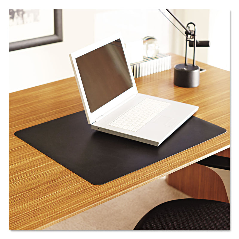 ES Robbins Natural Origins Desk Pad, Matte Finish, 36 x 20, Black