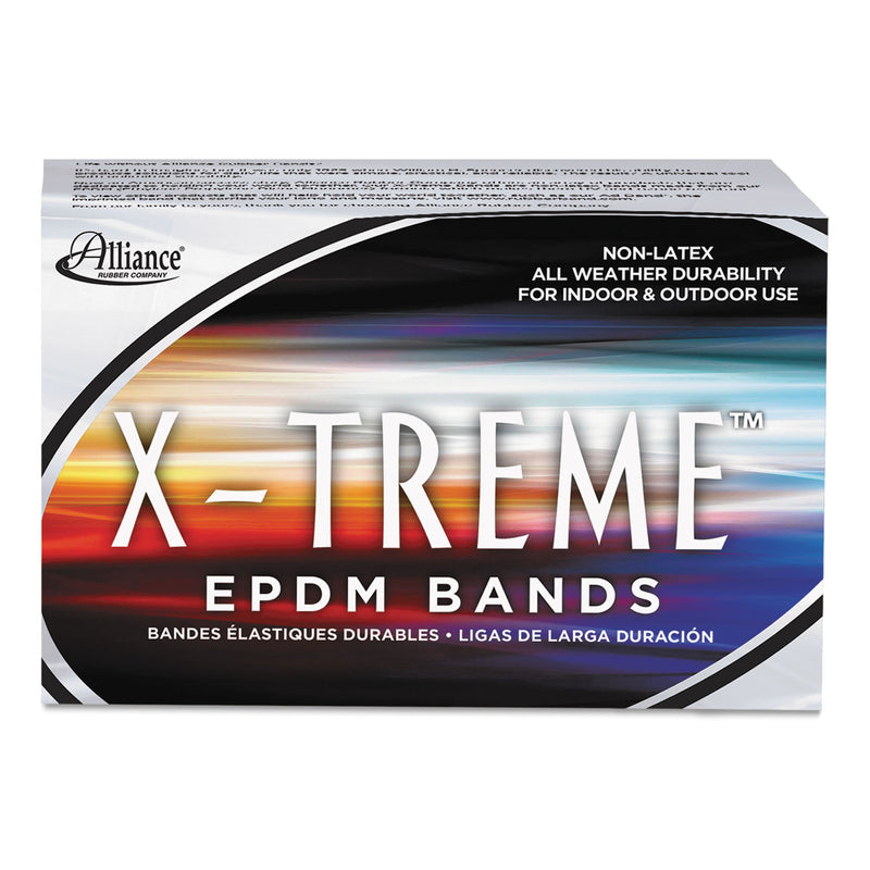 Alliance X-Treme Rubber Bands, Size 117B, 0.08" Gauge, Lime Green, 1 lb Box, 200/Box