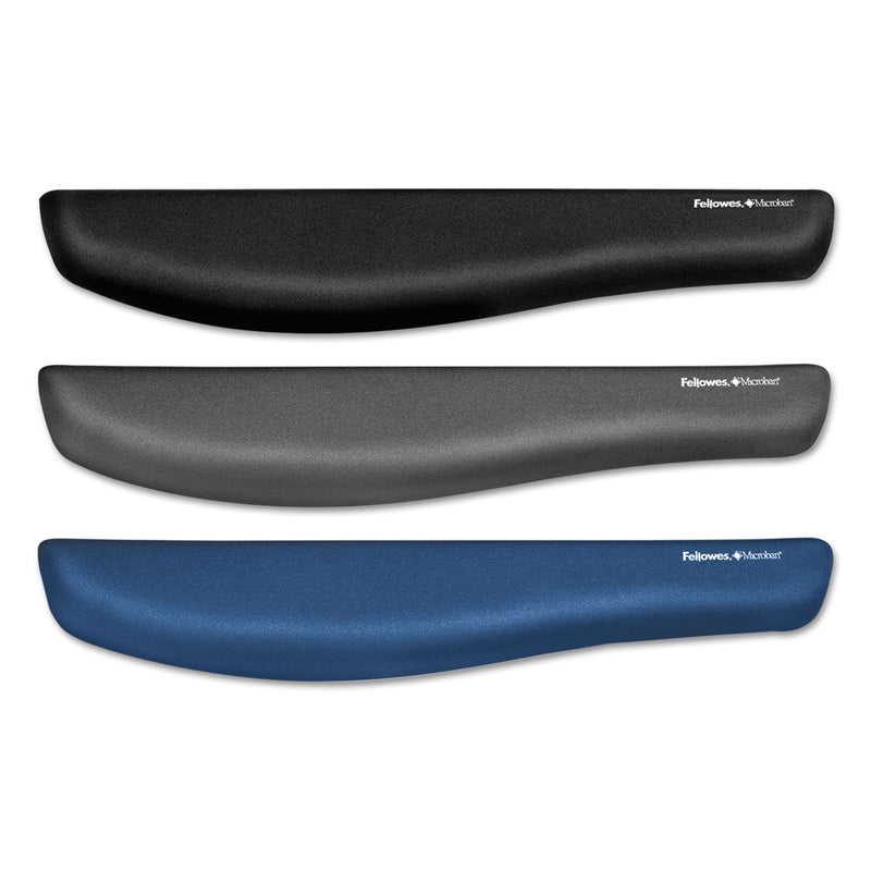 Fellowes PlushTouch Keyboard Wrist Rest, 18.12 x 3.18, Blue