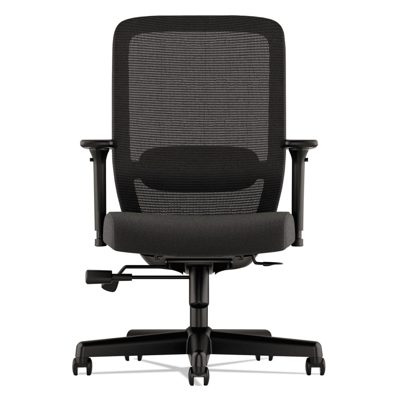 HON Exposure Mesh High-Back Task Chair, Supports Up to 250 lb, 18" to 21.5" Seat Height, Black