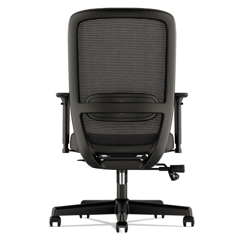 HON Exposure Mesh High-Back Task Chair, Supports Up to 250 lb, 18" to 21.5" Seat Height, Black