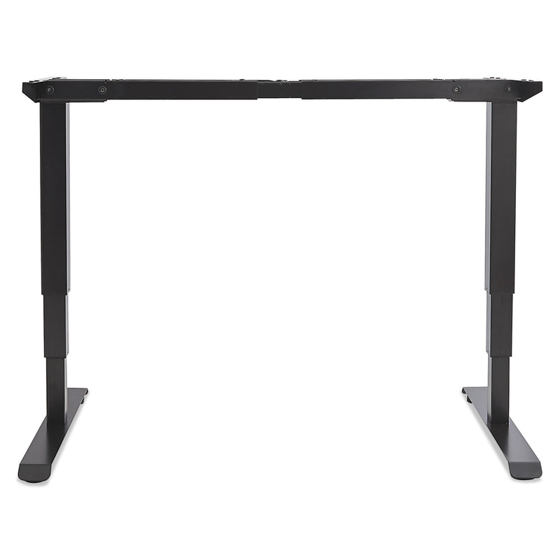 Alera AdaptivErgo 3-Stage Electric Height-Adjustable Table Base with Memory Controls, 48 to 72 w x 24 to 36d x 25 to 50.7h, Black