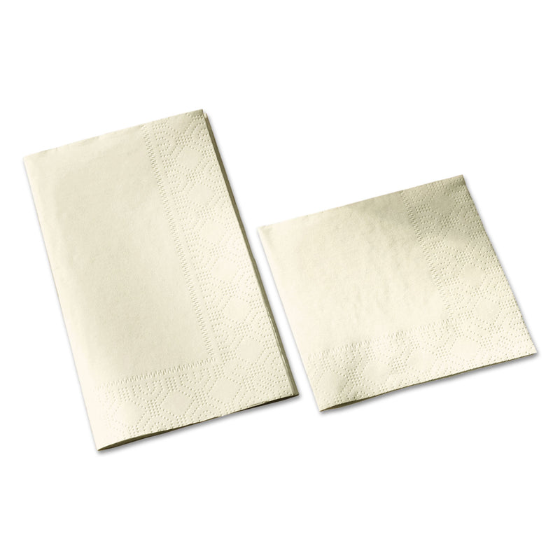 Hoffmaster Dinner Napkins, 2-Ply, 15 x 17, White, 1000/Carton