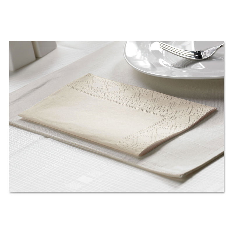 Hoffmaster Dinner Napkins, 2-Ply, 15 x 17, White, 1000/Carton