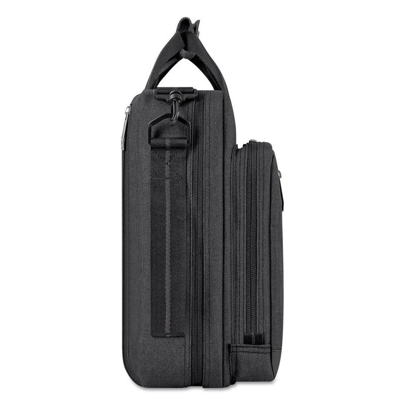 Solo Urban Hybrid Briefcase, Fits Devices Up to 15.6", Polyester, 16.75" x 4" x 12", Gray