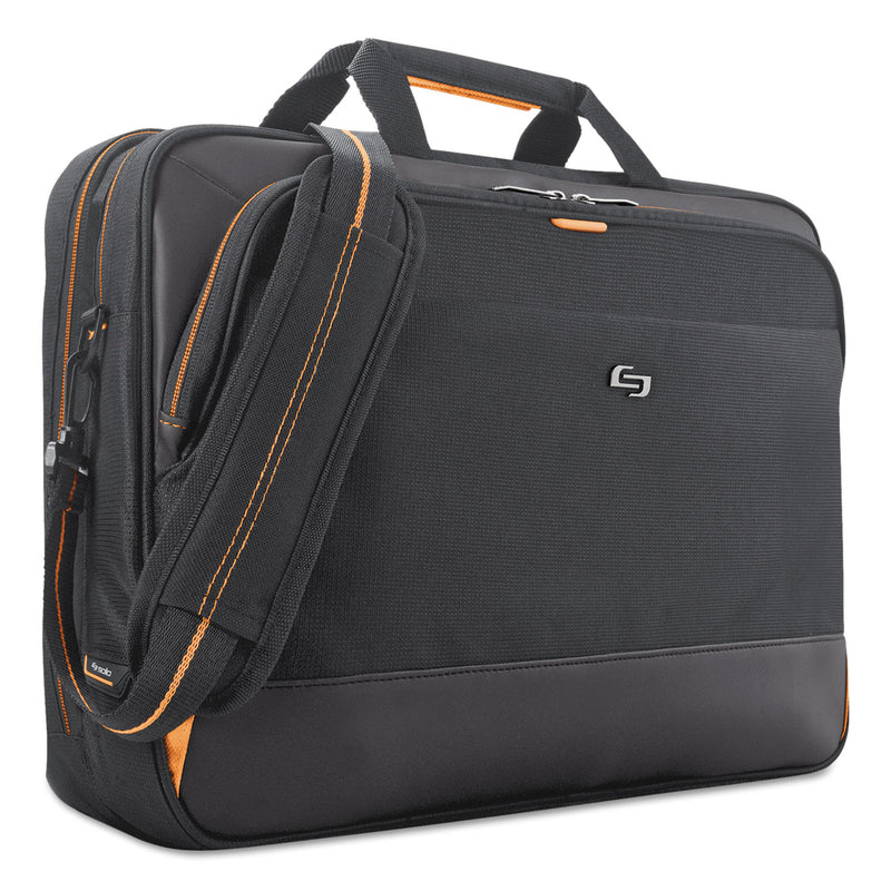 Solo Urban Ultra Multicase, Fits Devices Up to 17.3", Polyester, 17 x 4 x 12.25, Black