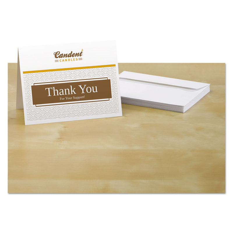 Avery Note Cards with Matching Envelopes, Inkjet, 85 lb, 4.25 x 5.5, Matte White, 60 Cards, 2 Cards/Sheet, 30 Sheets/Pack