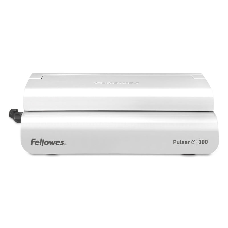 Fellowes Pulsar Electric Comb Binding System, 300 Sheets, 17 x 15.38 x 5.13, White