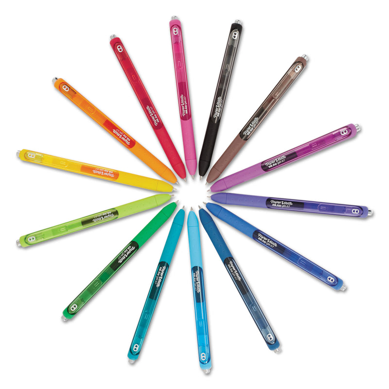 Paper Mate InkJoy Gel Pen, Retractable, Medium 0.7 mm, Assorted Ink and Barrel Colors, 20/Pack