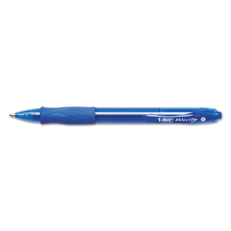 BIC GLIDE Bold Ballpoint Pen Value Pack, Retractable, Bold 1.6 mm, Blue Ink, Blue Barrel, 36/Pack