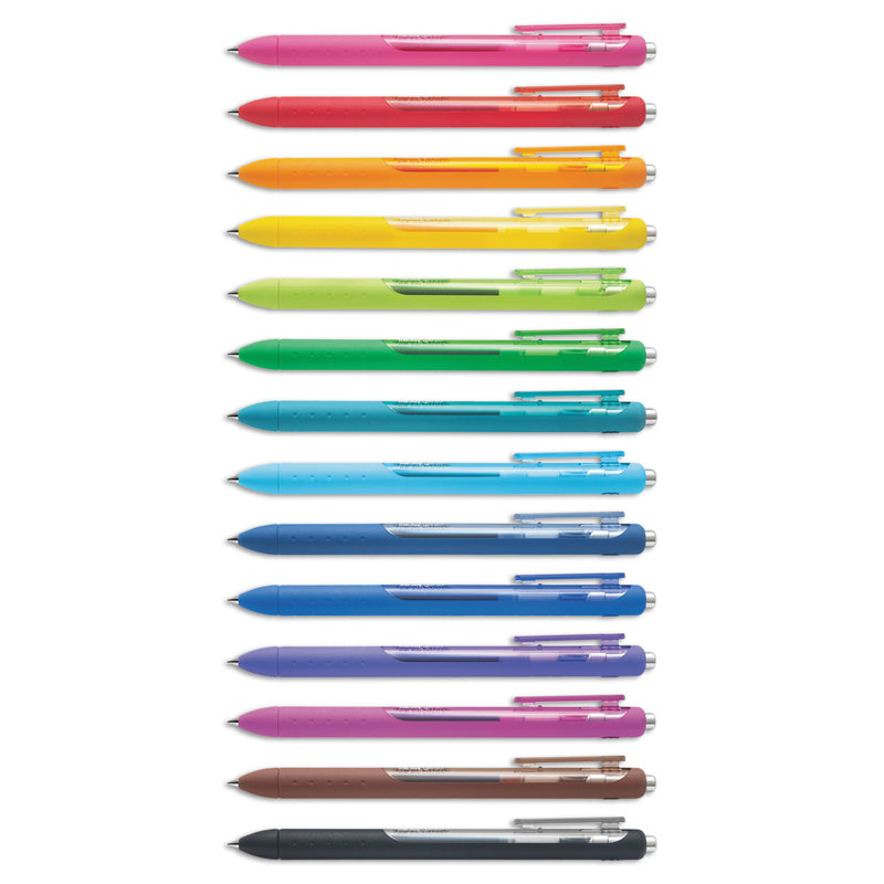 Paper Mate InkJoy Gel Pen, Retractable, Medium 0.7 mm, Assorted Ink and Barrel Colors, 14/Pack