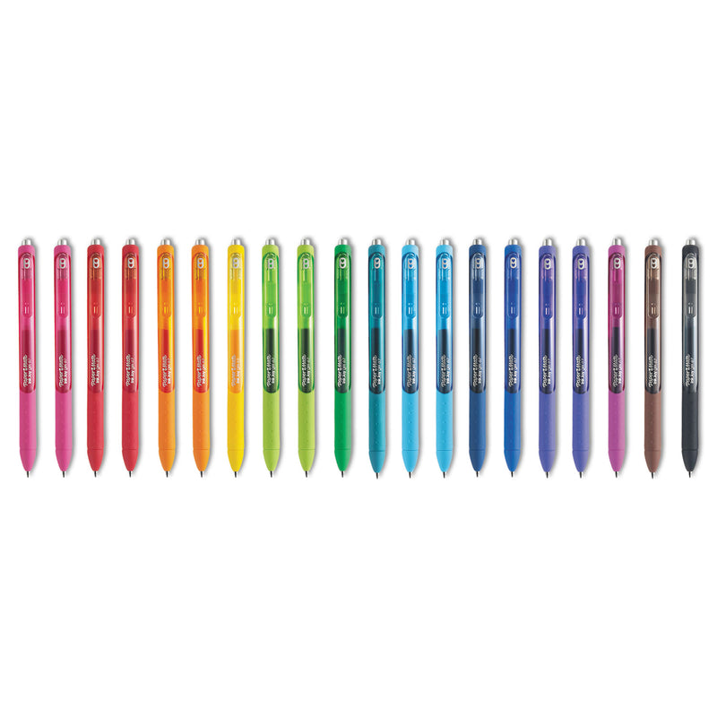 Paper Mate InkJoy Gel Pen, Retractable, Medium 0.7 mm, Assorted Ink and Barrel Colors, 20/Pack