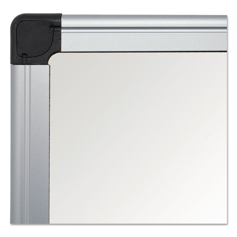 MasterVision Porcelain Value Dry Erase Board, 24 x 36, White, Aluminum Frame
