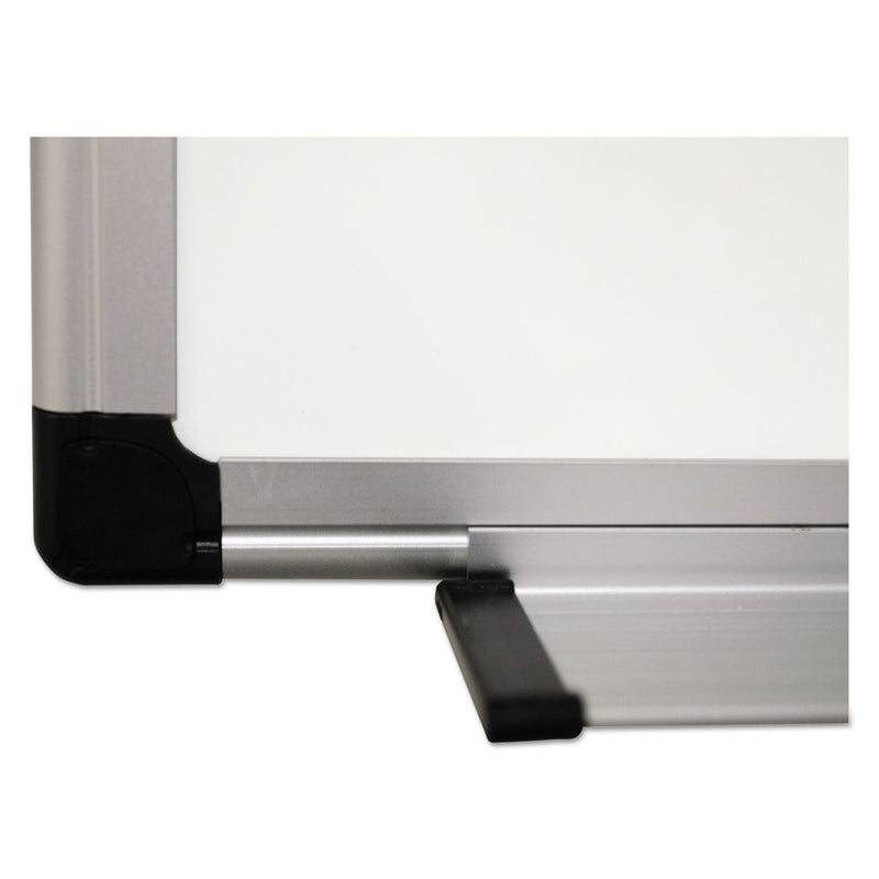 MasterVision Porcelain Value Dry Erase Board, 24 x 36, White, Aluminum Frame