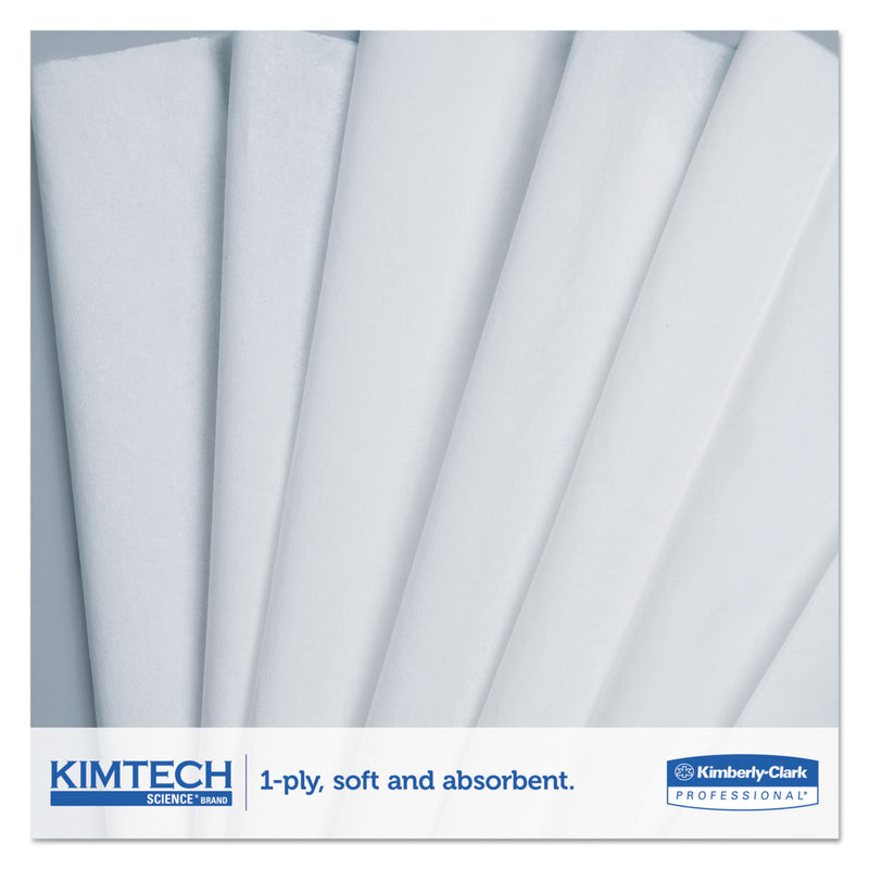 Kimtech Precision Wipers, POP-UP Box, 2-Ply, 14.7 x 16.6, White, 92/Box, 15 Boxes/Carton