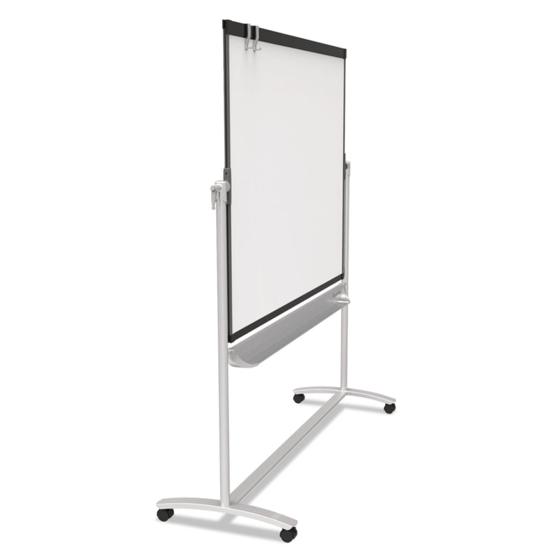 Quartet Prestige 2 Mobile Presentation Easel, 6 ft x 4 ft, Silver/Graphite