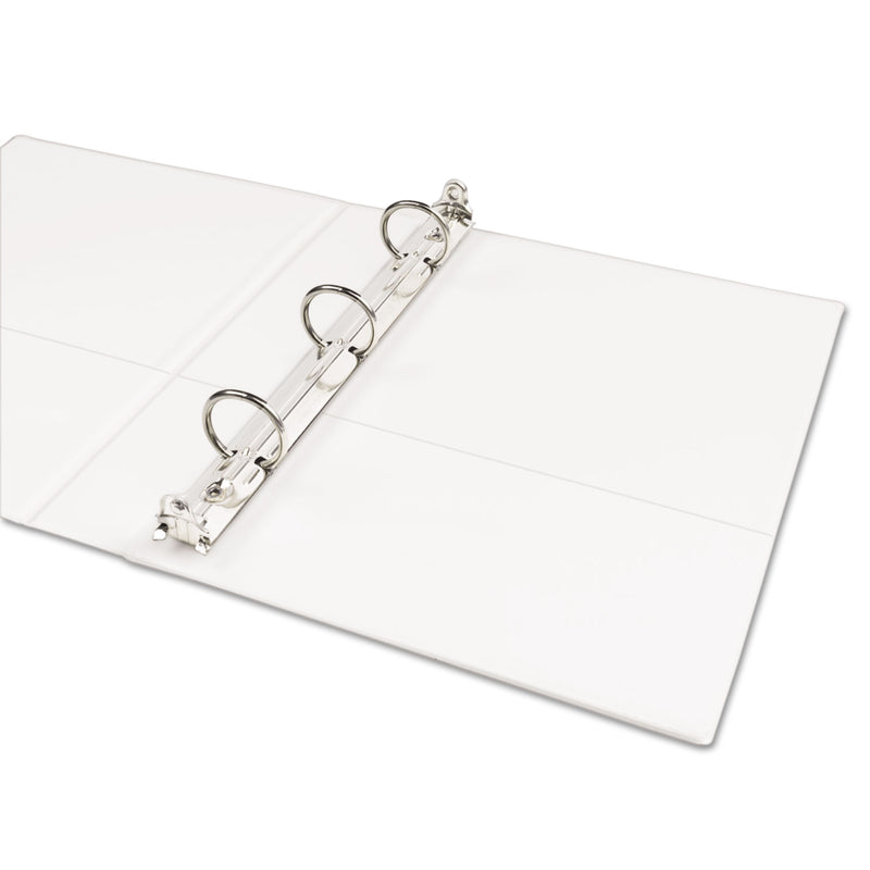 Avery Mini Size Durable View Binder with Round Rings, 3 Rings, 1" Capacity, 8.5 x 5.5, White