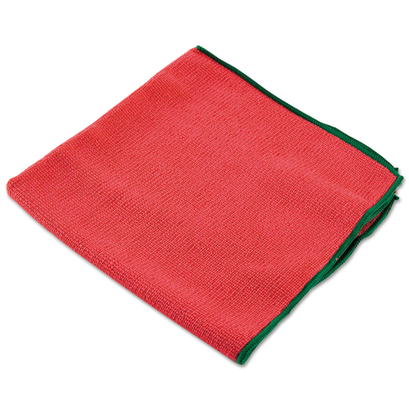 WypAll Microfiber Cloths, Reusable, 15.75 x 15.75, Red, 6/Pack, 4 Packs/Carton