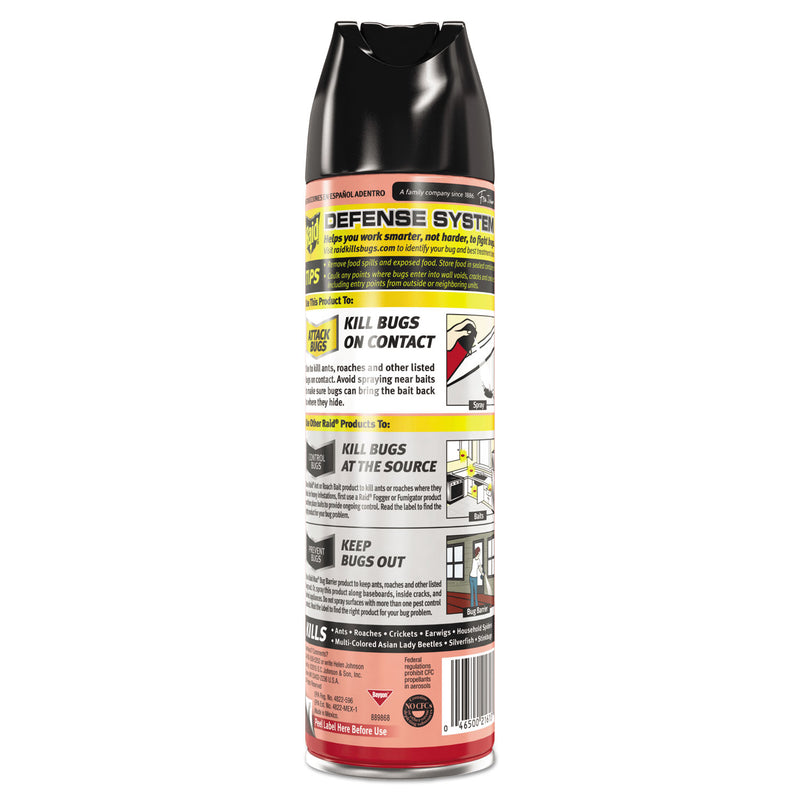 Raid Ant and Roach Killer, 17.5 oz Aerosol Spray, Outdoor Fresh