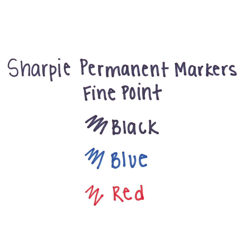 Sharpie Retractable Permanent Marker, Fine Bullet Tip, Red