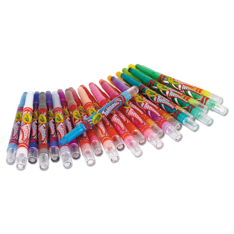 Crayola Twistables Mini Crayons, 24 Colors/Pack