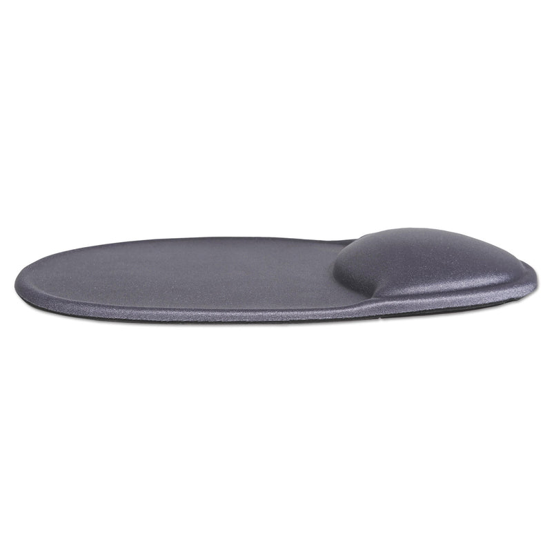 Kelly Computer Supply Mouse Pad with Wrist Rest, 8.75 x 10.75, Slate